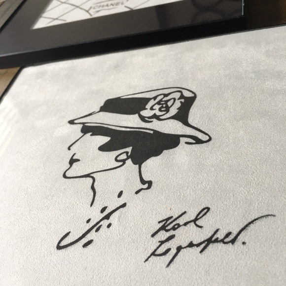 Karl Lagerfeld for Chanel authentic sueded dustbag - Picture 4 of 5